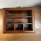 Vintage The Bombay Company Wooden Desk Organizer Trinket Letter Box Euc