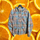 Burton The White Collection Snowboard Jacket Plaid Insulated Women s S