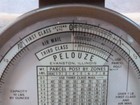 Vintage Pelouze Postal Scale Metal 10 Lb Pounds 1968 Mail Rates Chart Postage