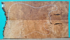 Birdseye Maple Burl Wood 1461 Luthier Solid Body Guitar Top Set  25x 14 5x 5 16