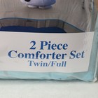 Disney Frozen Ii Olaf 2 Piece Reversible Comforter Set Twin full With Sham