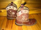 Vintage Speedway Kid   s Cowboy Boots  8  Sole 1950 s