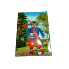 Vintage Alfred Mainzer Cat Postcard Hobo Traveler Bindle Alma Voice Card 1973