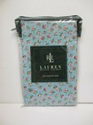 New Ralph Lauren Abby Floral Blue Green Pink Red White Standard Sham
