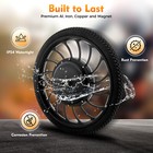 20 Inch Hub Motor Ebike Front Wheel Electric Bicycle Motor Conversion Kit 48 V