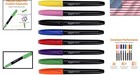 Vibrant 8-pack Fabric Markers With Non-washable Ink For Creative Projects