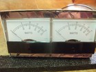 Bird 43 Thruline Watt Meter Dual Meter   Rms   New Silver Diamond Plated