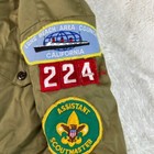 Vintage Boy Scouts Of America One Size Chairman 224 Uniform Set Pants   Shirt