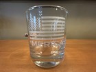 Benshot Bulletproof    merica Rocks Glass 3 5   h Etched Design Patriotic