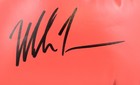 Mike Tyson Autographed Red Everlast Boxing Glove  right - Beckett Hologram
