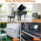 Piano Key Stickers For 88 76 61 54 49 Keys  Removable Piano Stickers For Black