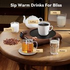 Mug Warmer 40w Coffee Mug Warmer For Desk With Temperature Display candle War   
