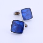 Vintage Men Cufflinks 1 Pair Of Shirt Suit Cuff Links Jewelry Rhinestone Classic