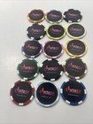Lot Of 15 Rare Fantasy Luxor Casino Chips Las Vegas Strip Girls Girl Chip Htf