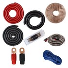 Amp Wiring Kit 0awg 5000w 0 Gauge Amplifier Audio Power Sub Cable Car Subwoofer