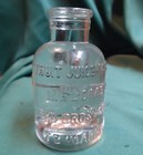Antique Candy Bros  Mfg  Co    Advertising   Paperweight  Solid Glass  Embossed