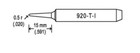 Replacement  Ultra Fine Conical Solder Iron Tips  10 Pack Hakko 920-t-i