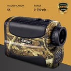 Aofar Hx-700n Laser Range Finder For Hunting Bow Archery 700 Yards 6x Waterproof