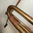 Ww2 Imperial Japan Army Trumpet Horn Bugle Japanese From Japan Used 3
