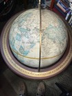 Repaired World Globe-the Royal Geographical Society  Repaired Foot  And Stand 