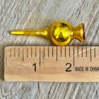 Dollhouse Miniature Glass Ornaments And Tree Topper Doll House Accessory