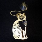 Lot Of 3 Austrian Crystal 24k Gold Plated Window Clings