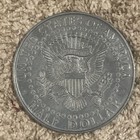 Vtg Oversized Novelty 1964 Kennedy Half Dollar Large 3    Coin Heavy Paperweight