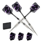 22g 90  80  Tungsten Professional Steel Tip Darts Set Point Protector