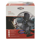 Roadpro 12-volt Heavy Duty Metal Fan - Durable  Portable  And Powerful - New