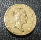 1985 Great Britain One Pound Coin