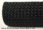 Go Kart Heat Treated Exhaust Sleeve Thermal Sleeve 1  X 18     Vulcan Made In Usa