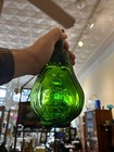 Vintage Spearmint Herb Of The Month Green 9 5  Clevenger Embossed Bottle