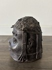 Antique Benin Bronze Bust Authentic African Art 7-1 2  Height