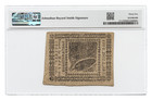 Fr  Cc-27 Feb  17  1776  5 Continental Colonial Currency Pmg Choice Vf35 -  5