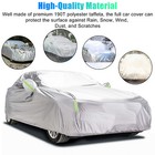 Full Exterior Car Cover For Outdoor Waterproof All-weather Hail Snow Heavy Duty