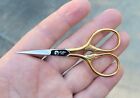 Gingher G-lt 3 1 2  Lions Tail Gold Plated Embroidery Scissors  free Shipping 