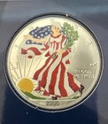 The Millennium 2000 Us Silver Eagle Colorized Edition - Each W serial Numbers
