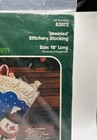 Bucilla Christmas Heirloom Felt Jeweled Stocking Kit 18  Frosty   Friends 82072