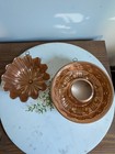 Vintage Copper Kitchen Wall Molds Set Of 2 Decorative Jello Aspic Baking Molds