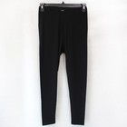 J  Jill J jill Plus Size Black Slim Pima Ankle Leggings Stretch Waist Pants 2x