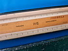 Vintage Keuffel   Esser Paragon Drafting Machine Scale Ruler 12    Wood 5  1   4 1