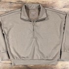 Bylt 1 4 Zip Womens Small Beige Long Sleeve Performance Stretch Pullover Top
