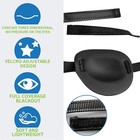 2pcs 3d Adjustable Eye Patches For Left Or Right Eyes For Adults And Kids Usa