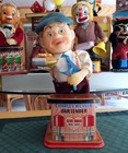 1962 Charley Weaver Bartender Battery Operated Working With Smoke   Video   Rare