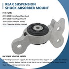 New 2x Rear Left right Suspension Strut Mount For Chevrolet Malibu Buick 2016-21