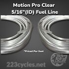 Motion Pro 8mm 5 16  Clear Vent   Fuel Line  per Foot 