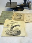 Willcox   Gibbs Automatic Antique Sewing Machine W  Manuals  Pre-1930 Original