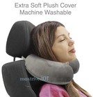 Memory Foam U-shaped Travel Pillow Neck Support Head Rest Car Plane Soft Cushion