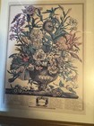 Twelve Months Of Flowers  Series  Robert Furber  Lithograph Print