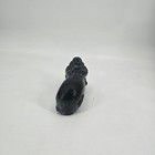 Vintage A  Wolf Sculpture Canada Inuit Hunter Whale Folk Art Carving 7 